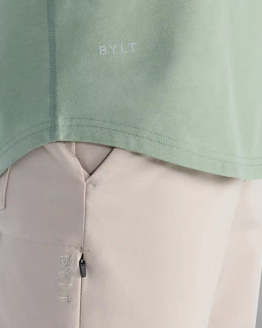 Drop-Cut V-Neck: BYLT Signature