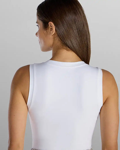 Balm High Neck Sleeveless Bodysuit