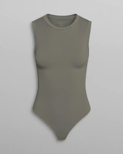 Balm High Neck Sleeveless Bodysuit