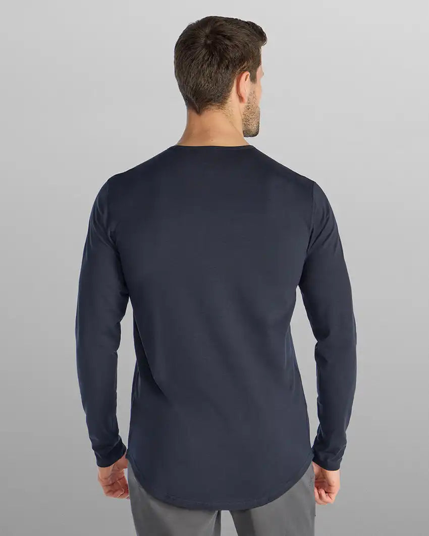 Drop-Cut Long Sleeve: LUX