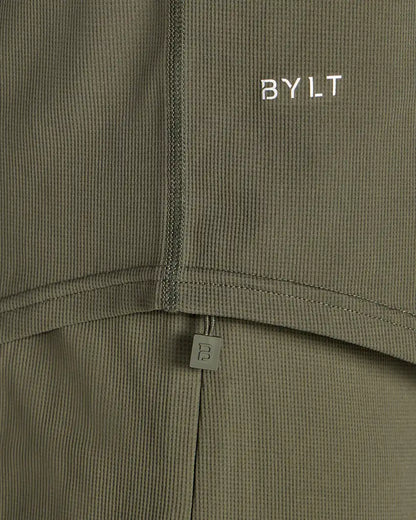 Adaptive Micro Waffle Hooded Drop-Cut