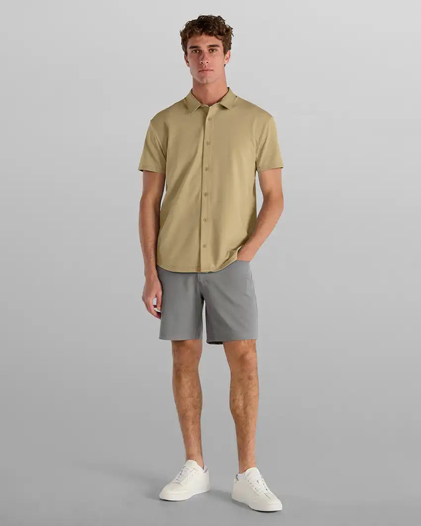 LUX Short Sleeve Button Down