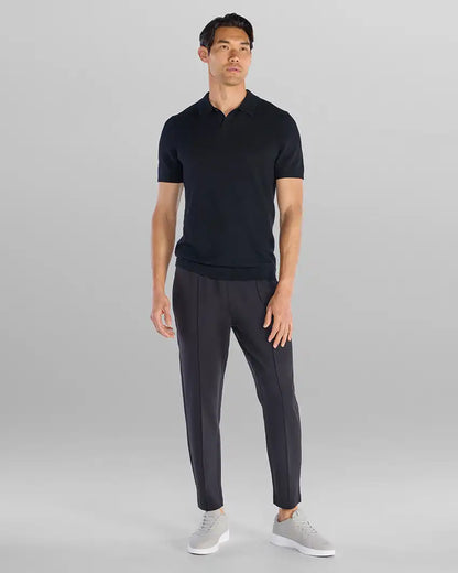 Textured Knit Polo