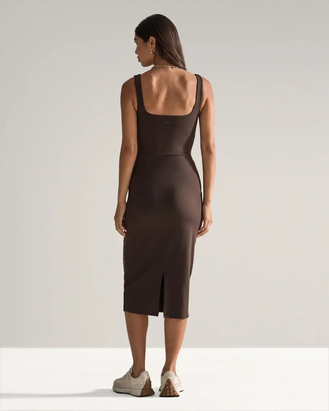 Balm Squareneck Midi Dress
