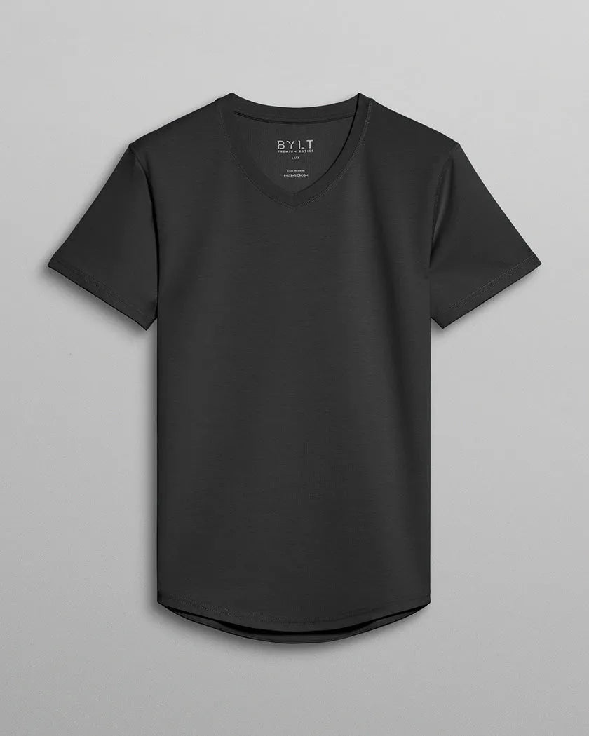 Drop-Cut V-Neck: LUX