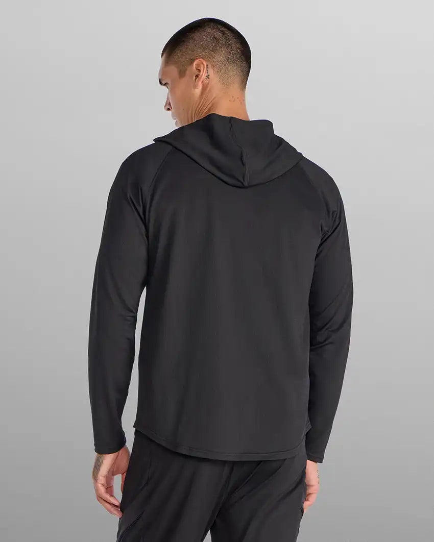 Adaptive Micro Waffle Hooded Drop-Cut