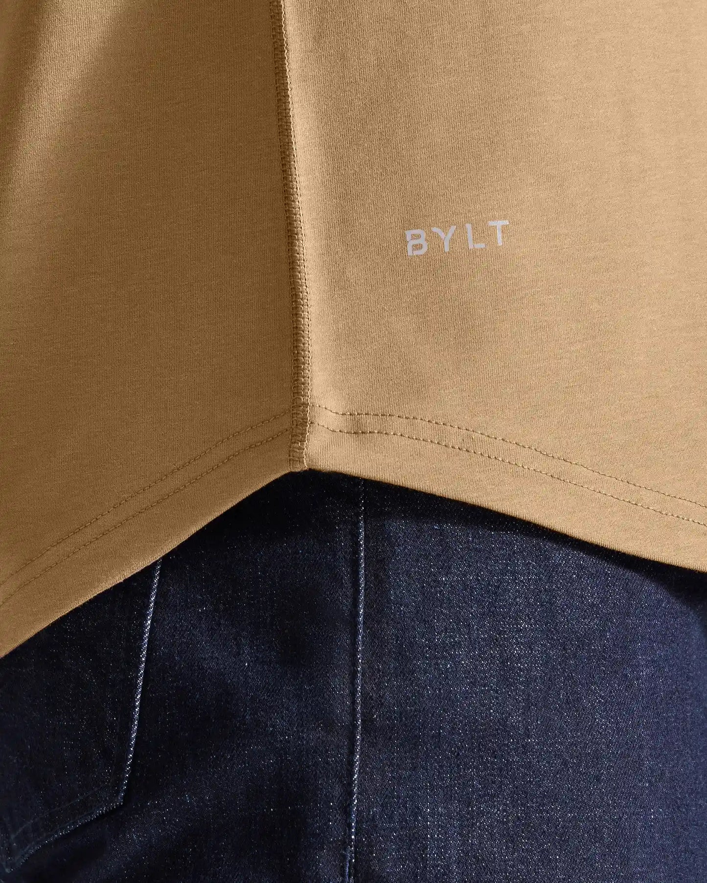 Drop-Cut Long Sleeve: LUX Polo