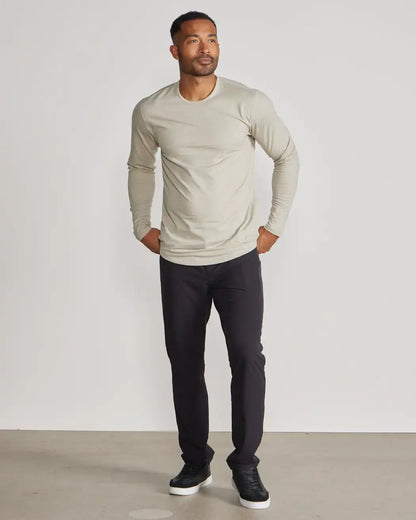 Drop-Cut Long Sleeve: BYLT Signature