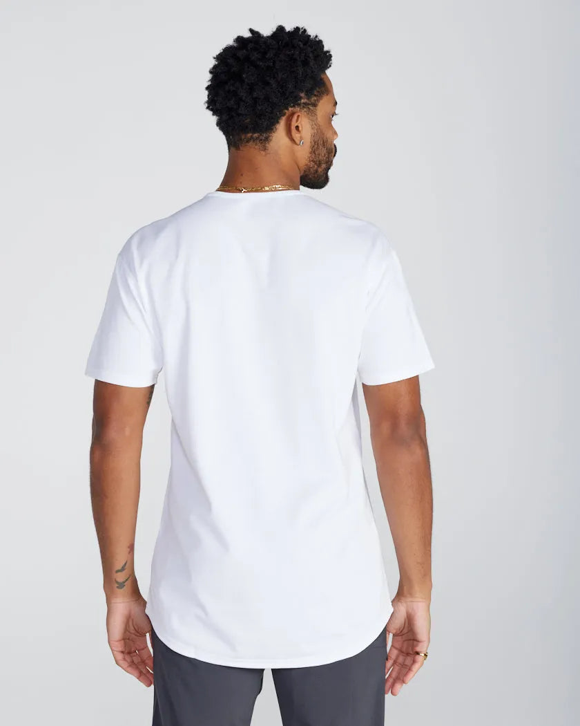 Bayside Short Sleeve Drop-Cut