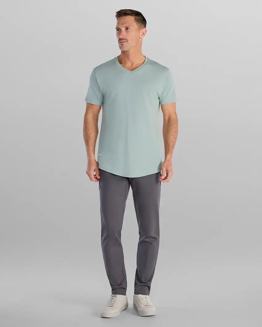 Drop-Cut V-Neck: LUX