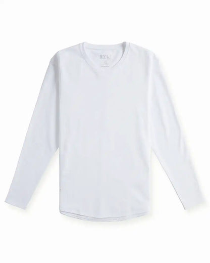 V-Neck Long Sleeve Drop-Cut: LUX