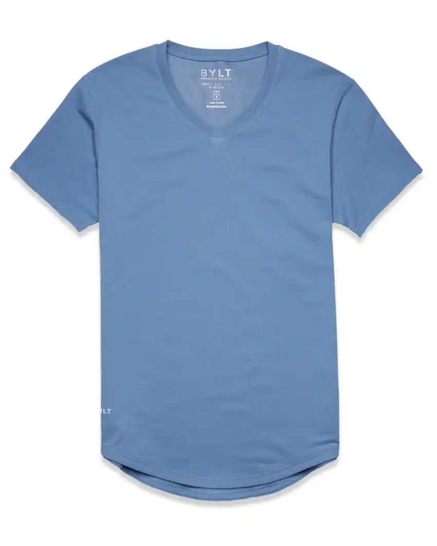 Drop-Cut V-Neck: LUX
