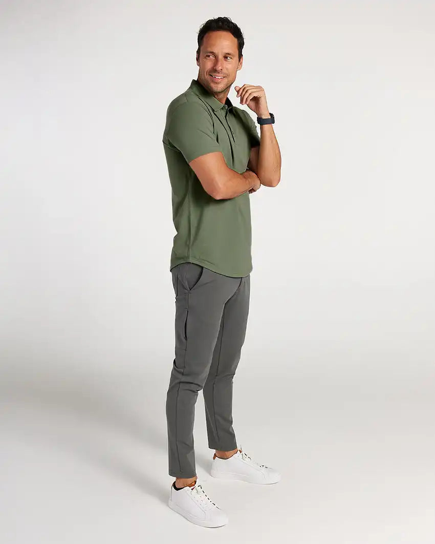 Drop-Cut Polo: BYLT Signature