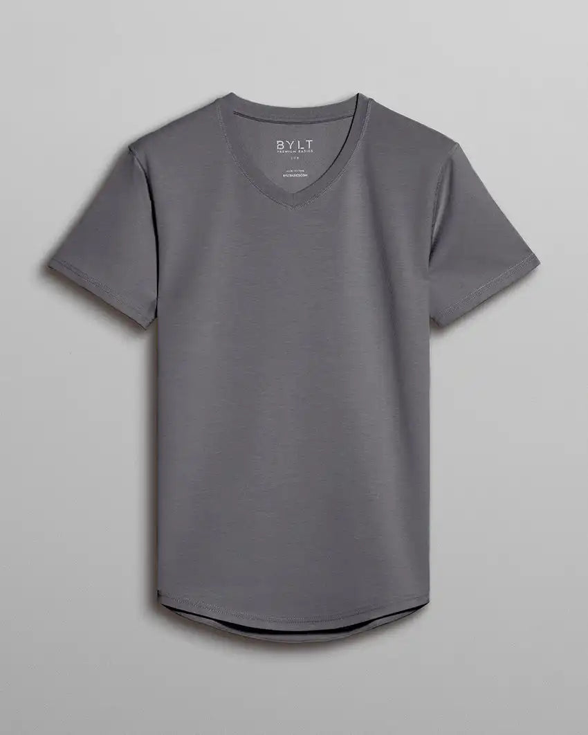 Drop-Cut V-Neck: LUX