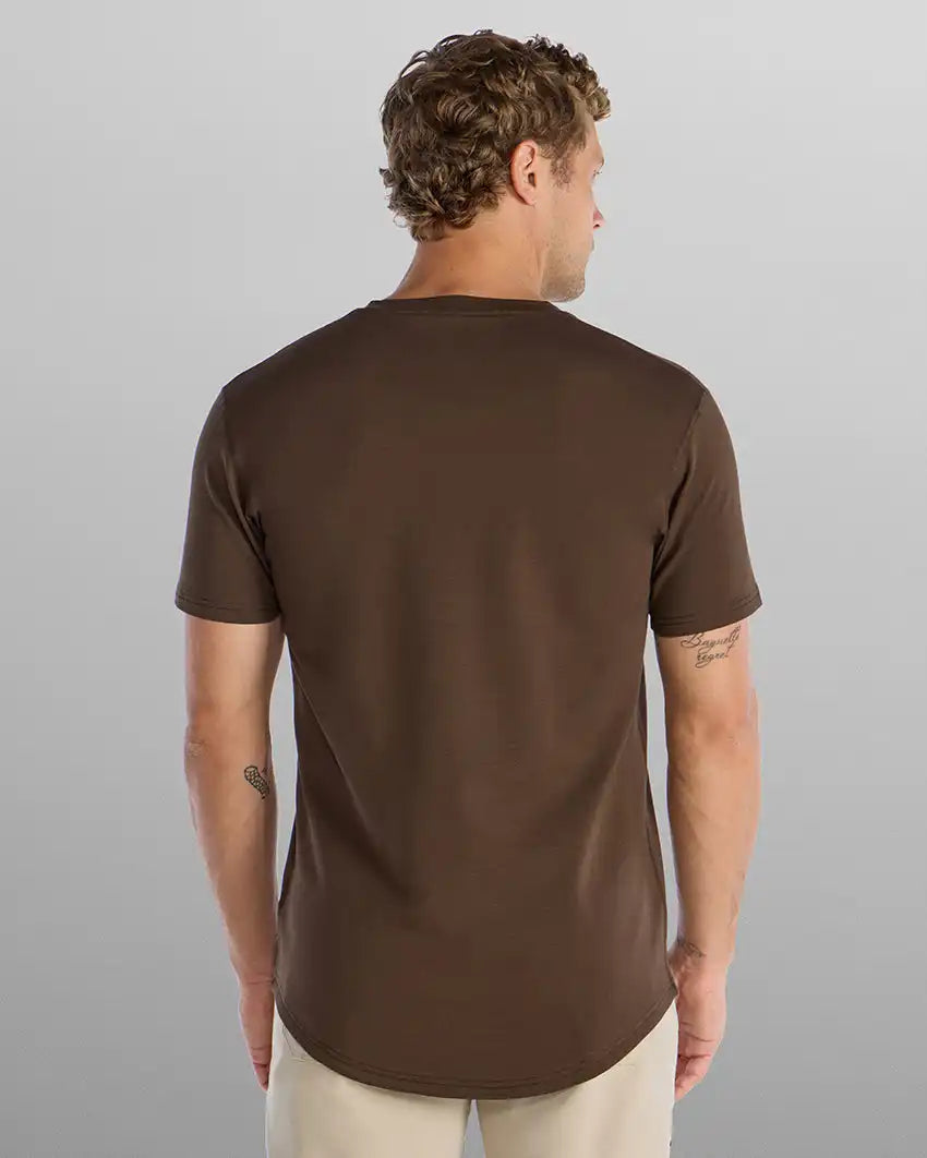 Drop-Cut V-Neck: LUX