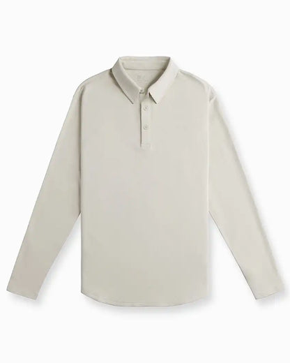 Drop-Cut Long Sleeve: LUX Polo