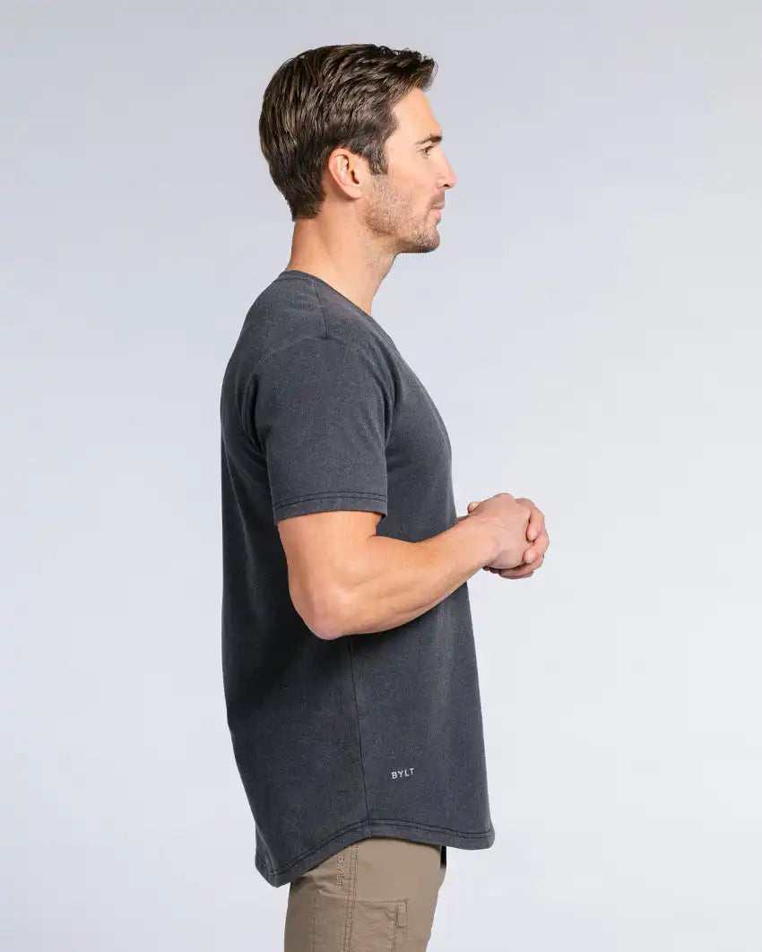 Drop-Cut V-Neck: LUX