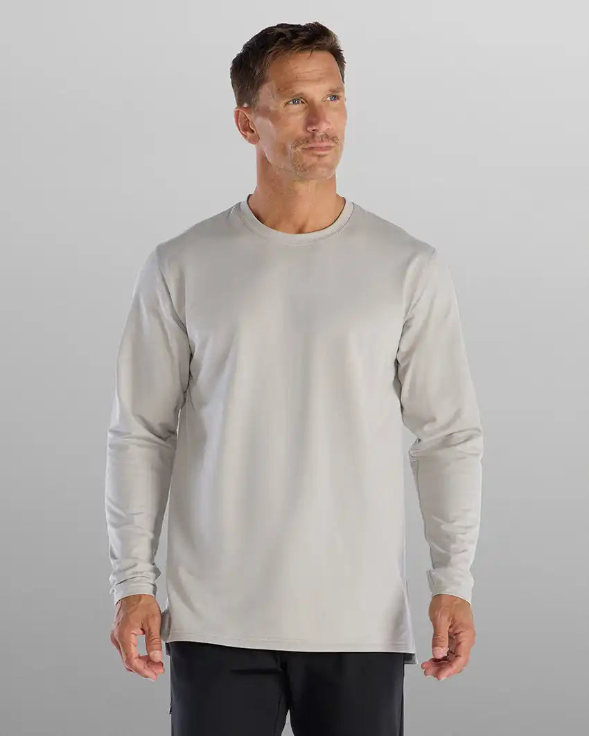 Long Sleeve: BYLT Signature Split Hem