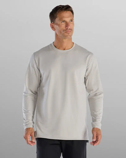 Long Sleeve: BYLT Signature Split Hem