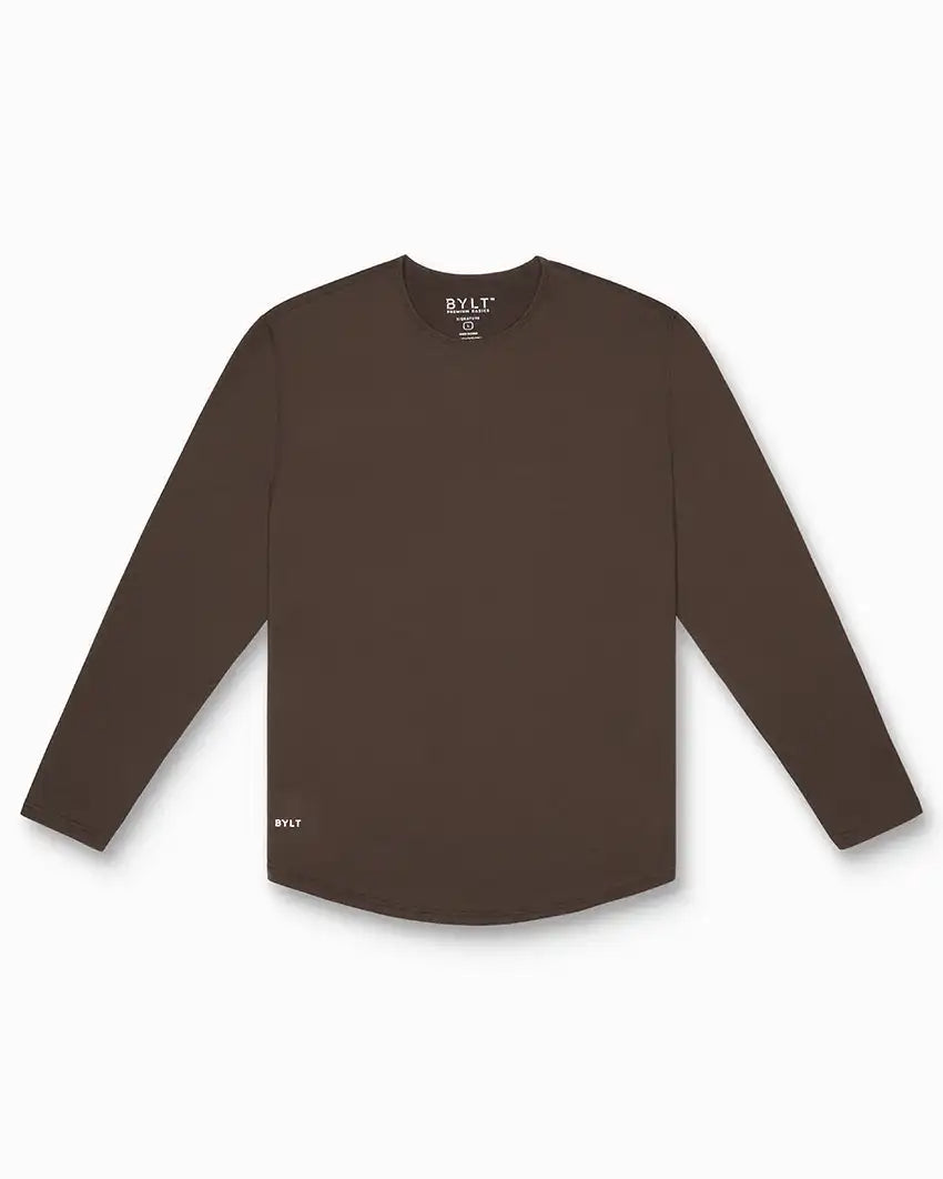 Drop-Cut Long Sleeve: BYLT Signature