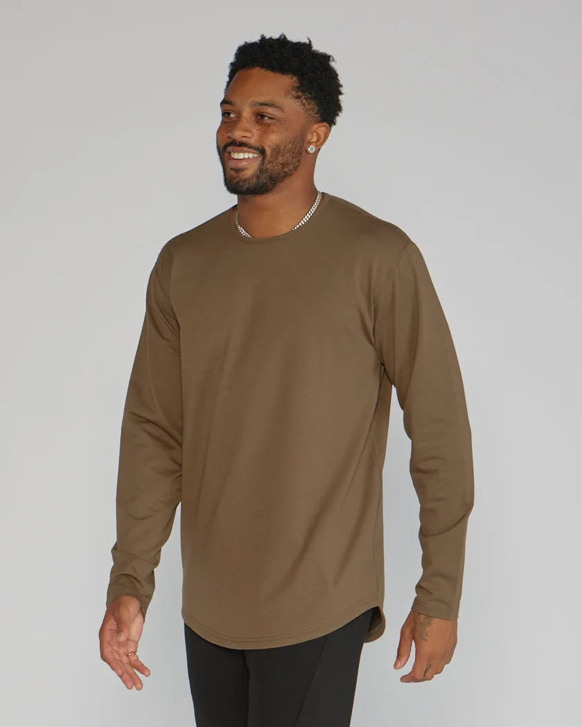 Drop-Cut Long Sleeve: BYLT Signature