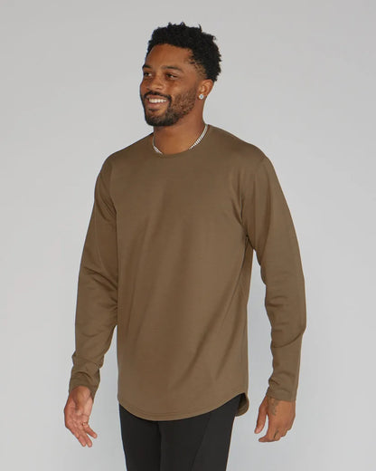 Drop-Cut Long Sleeve: BYLT Signature