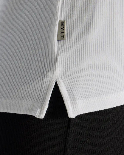 Modal Micro Rib Classic Fit Tee
