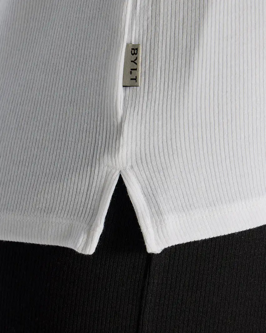 Modal Micro Rib Classic Fit Tee