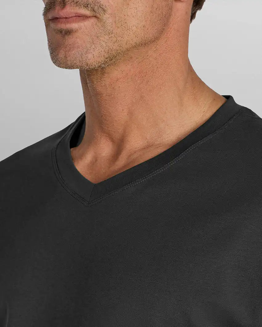 Drop-Cut V-Neck: LUX