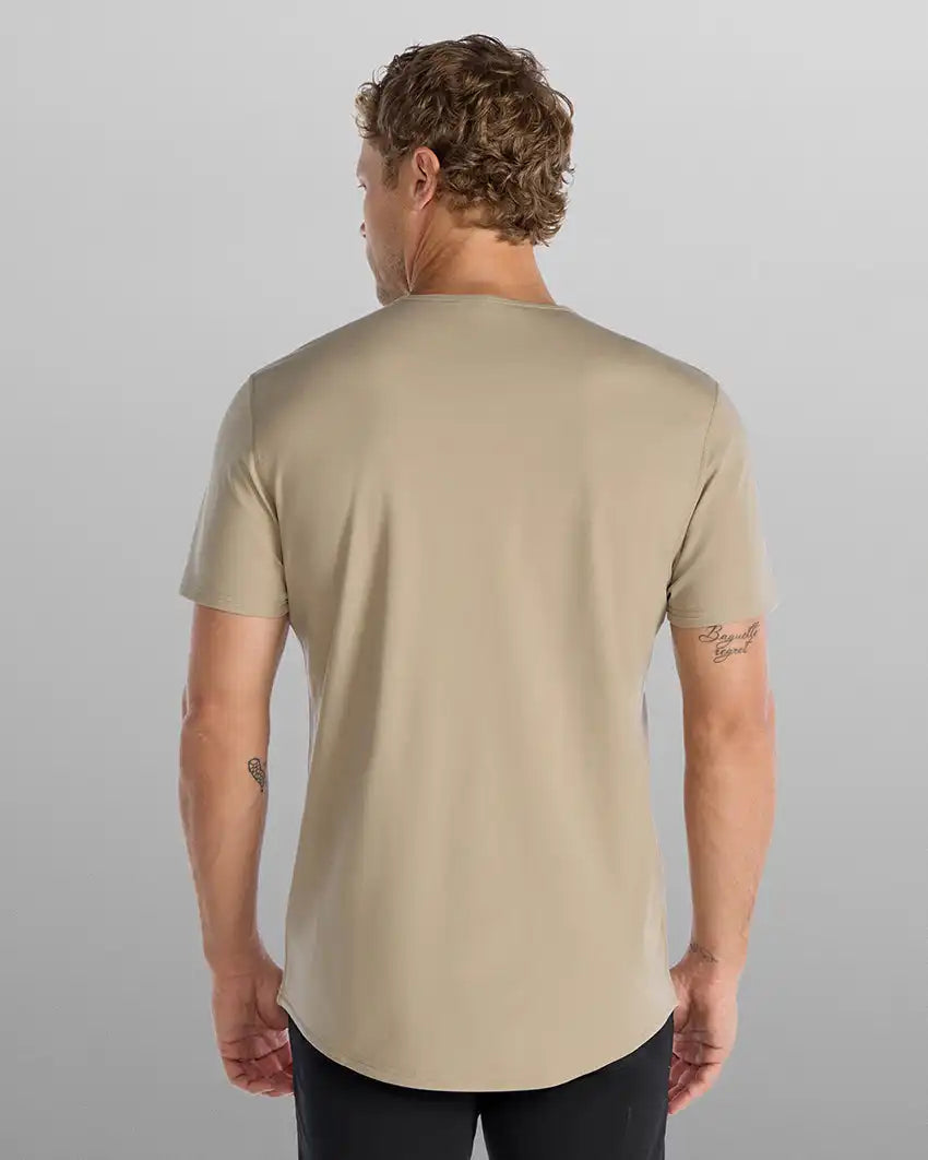 Everyday Short Sleeve Drop-Cut