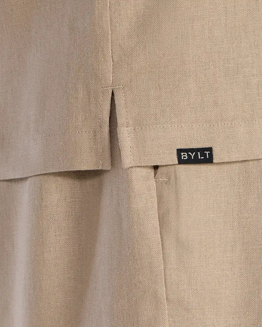 Back to Basics Linen Long Sleeve Button Down