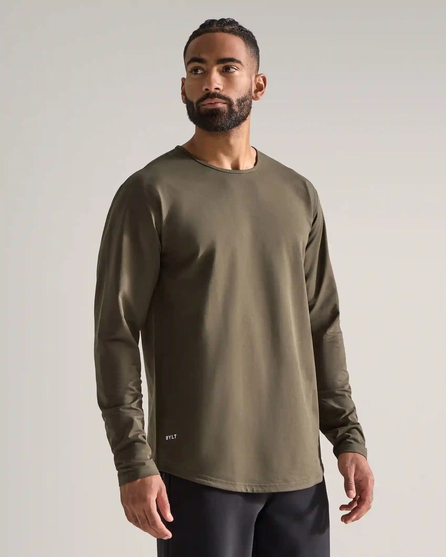 Drop-Cut Long Sleeve: LUX
