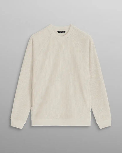 Heavyweight Waffle Crewneck