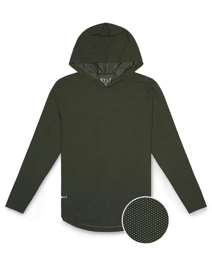 Pulse Pullover Drop-Cut Hoodie