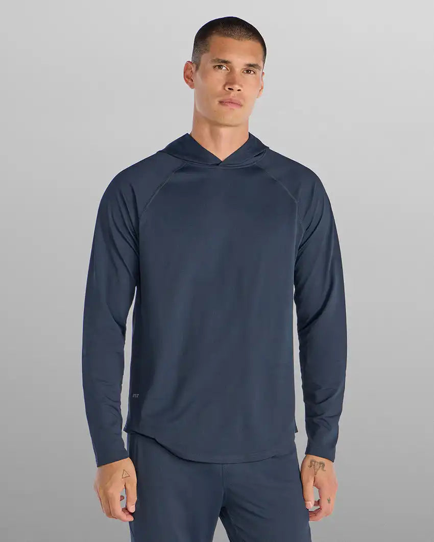 Adaptive Micro Waffle Hooded Drop-Cut