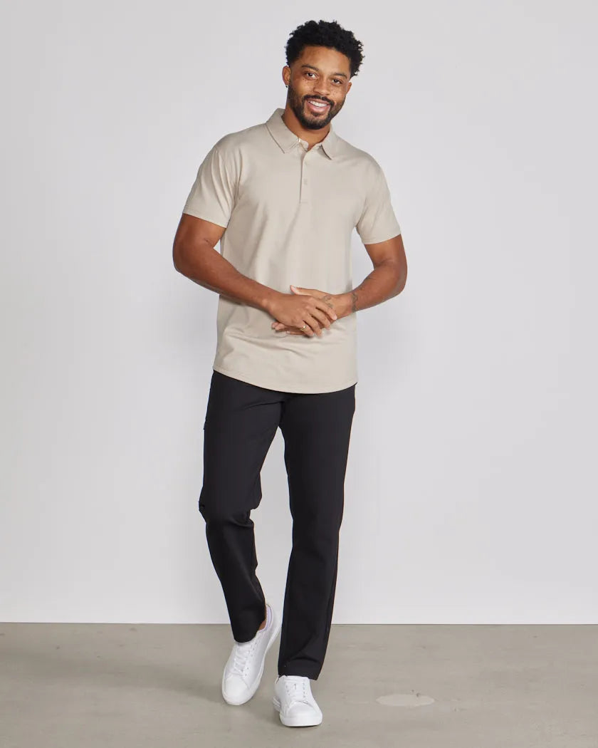 Drop-Cut Polo: BYLT Signature