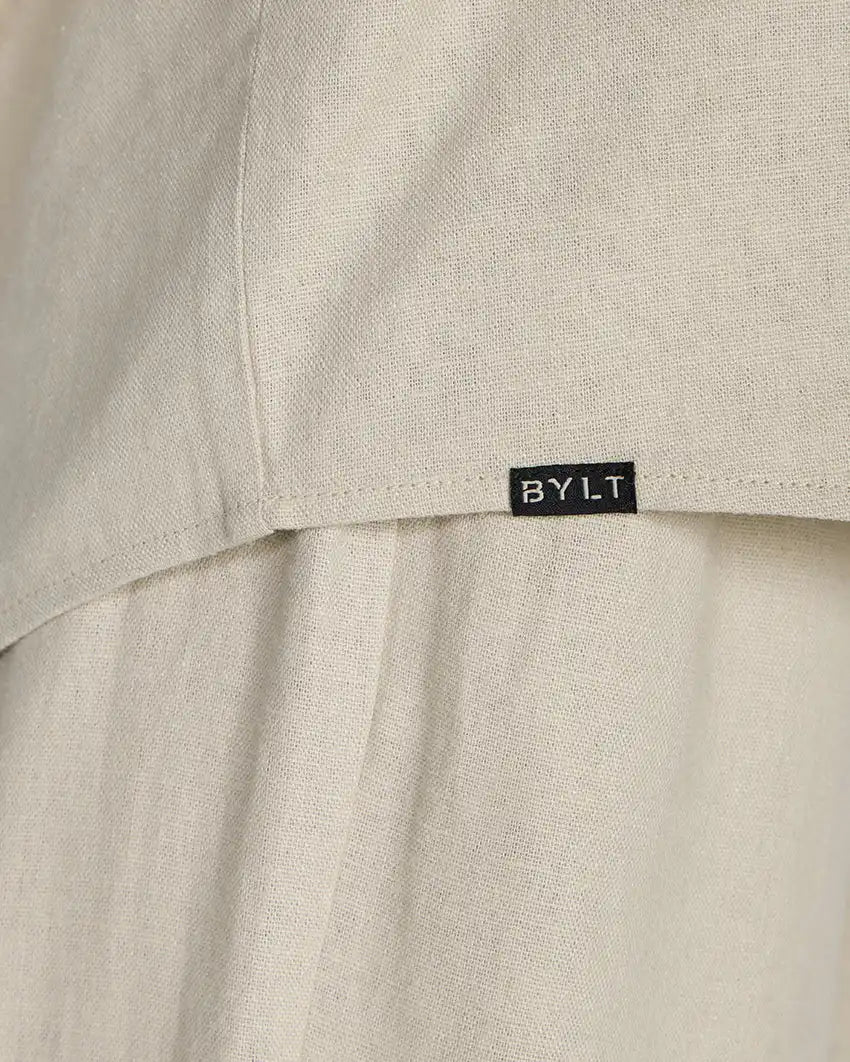 Women's Back to Basics Linen Button Down