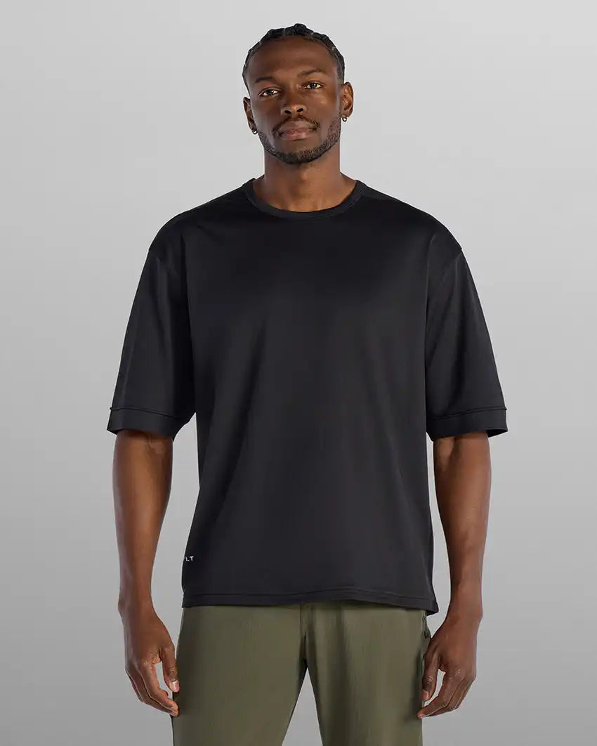 Adaptive Micro Waffle Relaxed Tee