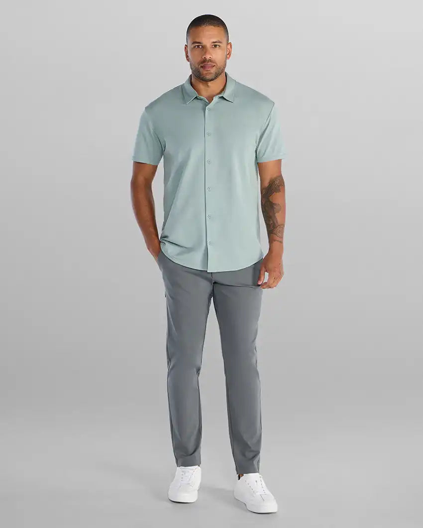 LUX Short Sleeve Button Down