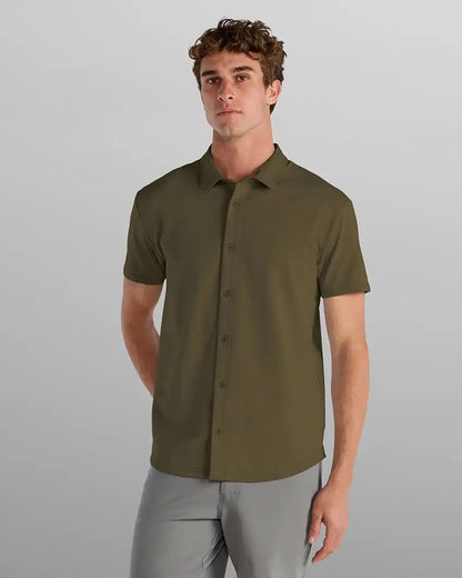 LUX Short Sleeve Button Down