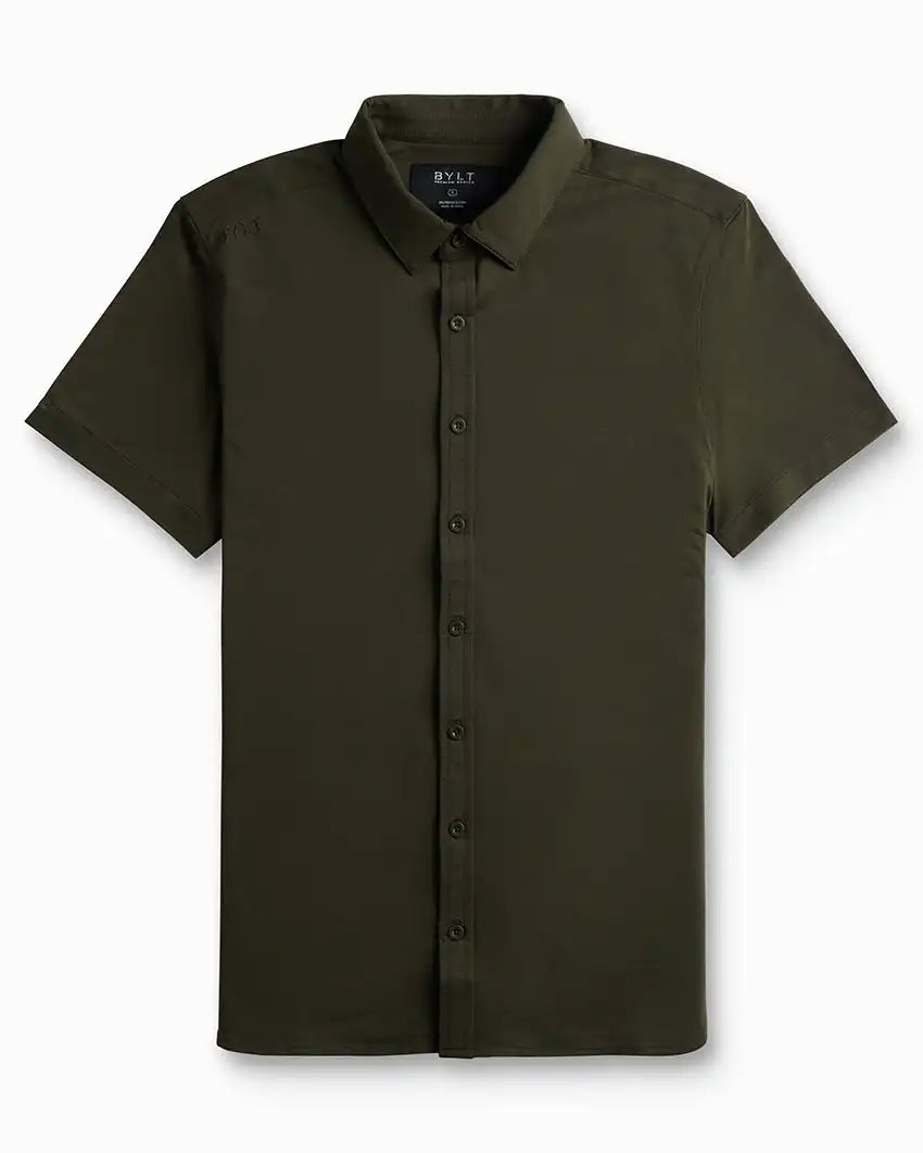 Vista Stretch Short Sleeve Button Down