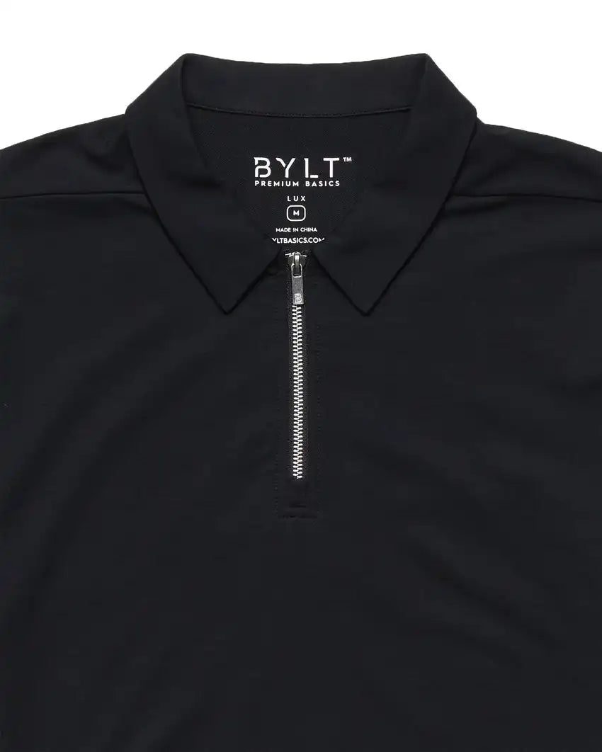 LUX Zip Polo