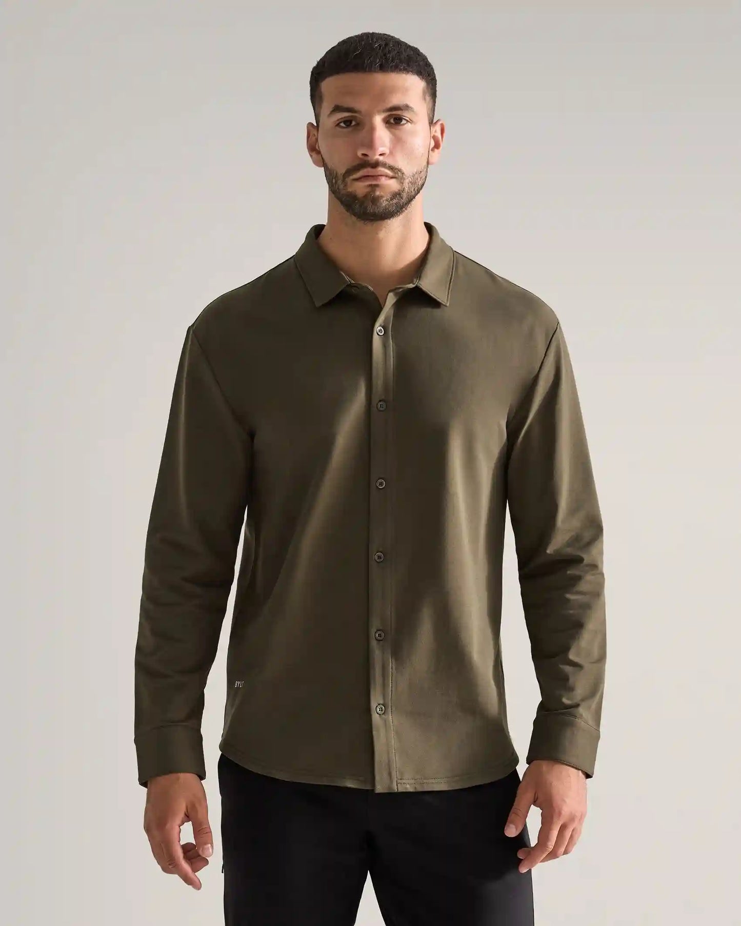 LUX Long Sleeve Button Down