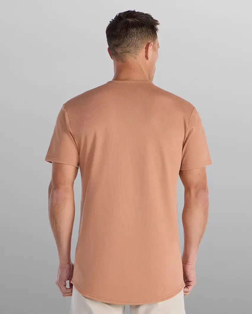 Bayside Short Sleeve Drop-Cut
