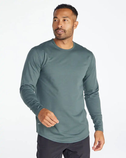 Drop-Cut Long Sleeve: BYLT Signature