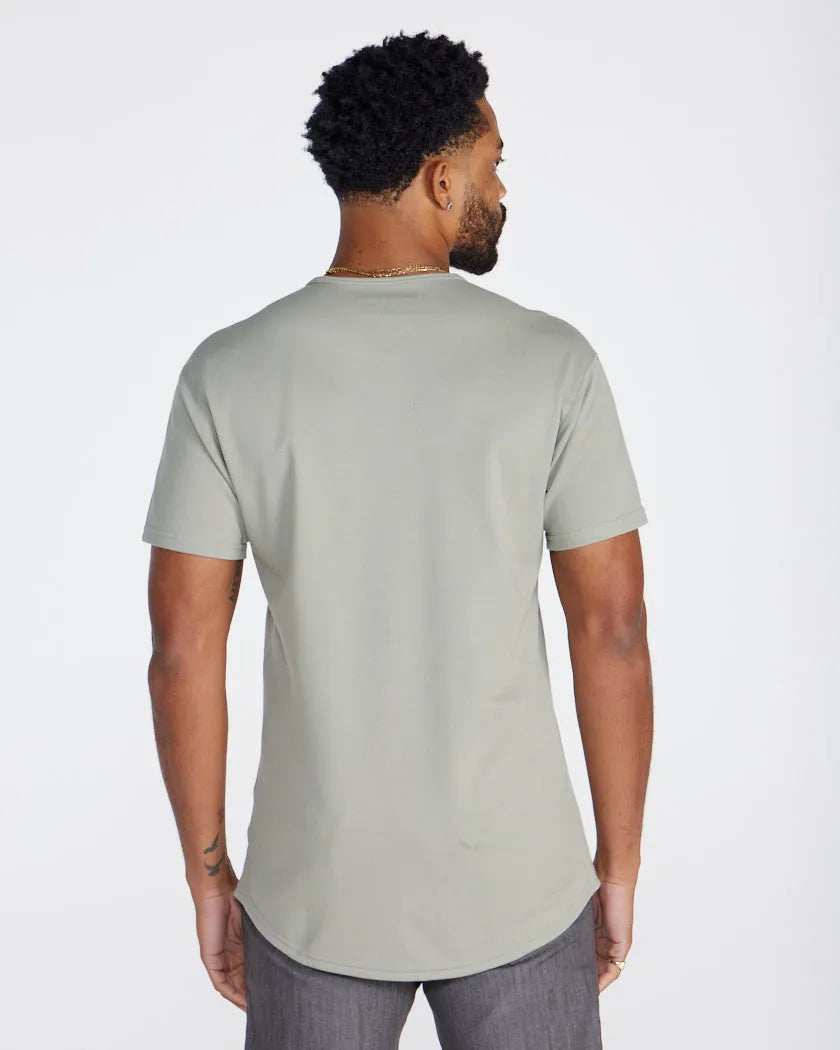 Bayside Short Sleeve Drop-Cut