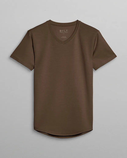 Drop-Cut V-Neck: LUX