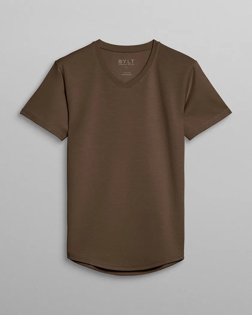 Drop-Cut V-Neck: LUX