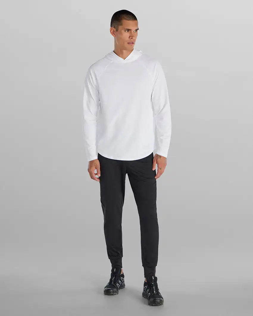 Adaptive Micro Waffle Hooded Drop-Cut