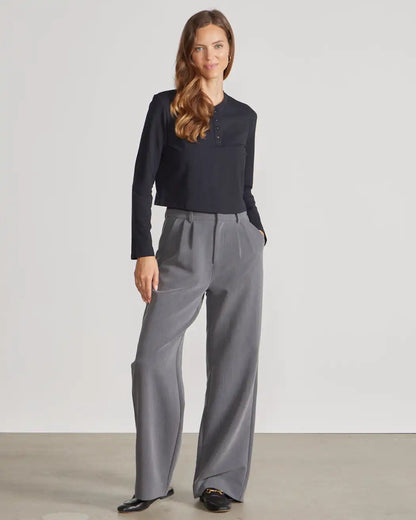 Midtown Wide-Leg Tailored Pant